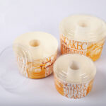 disposable chiffon cake paper bowl