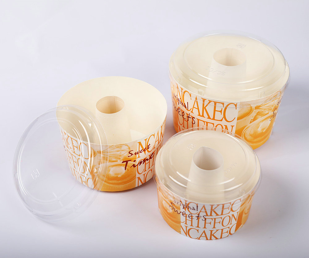 disposable chiffon cake paper bowl