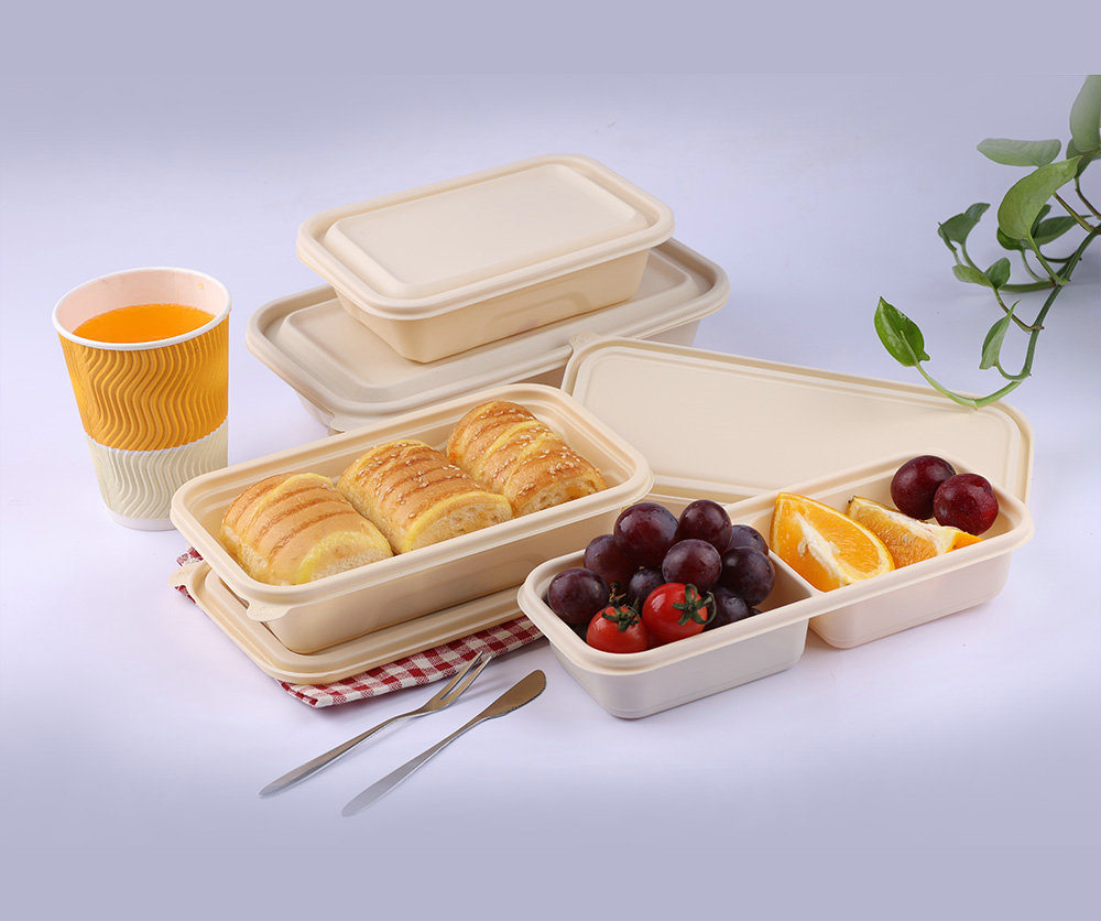 Degradable Cornstarch lunch box