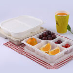 Degradable Cornstarch lunch box