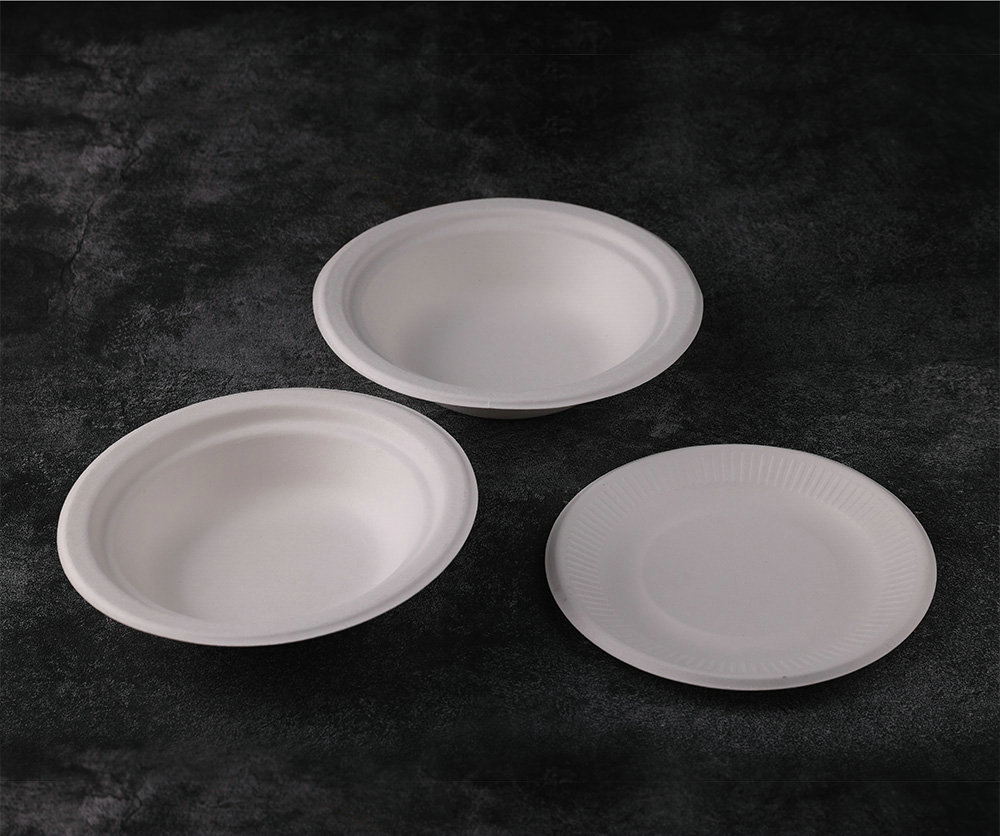 Degradable Pulp tableware（Pulp round box, rectangle box, Burger Box dinner plate)