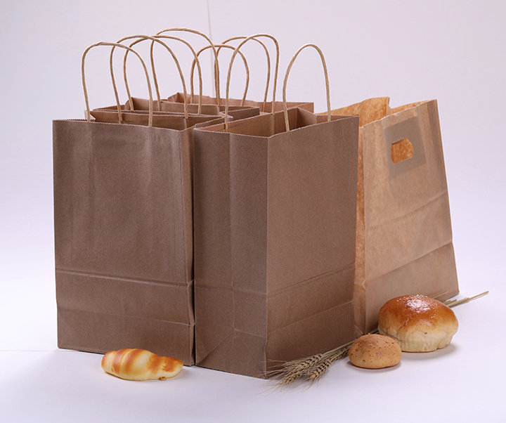 kraft paper bag with handle