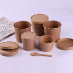 Kraft paper bowl