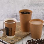 Kraft paper cup (single wall kraft paper cup ,double wall kraft paper cup)