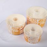 disposable chiffon cake paper bowl