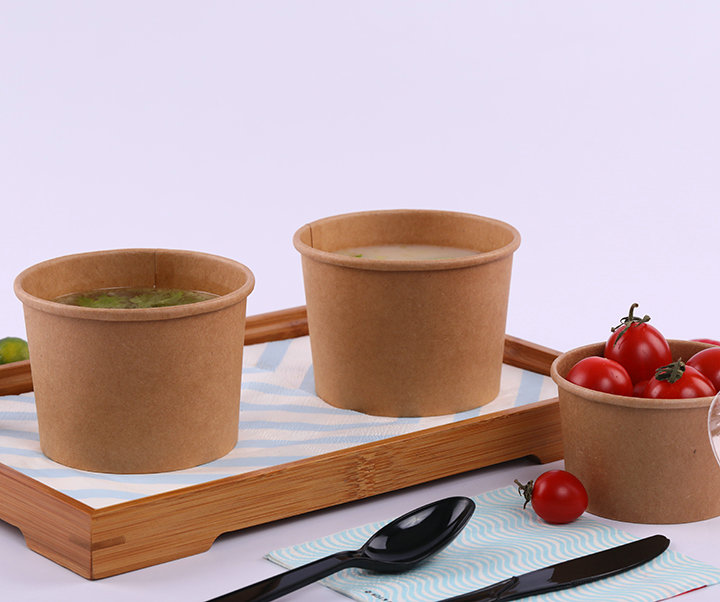 Kraft paper bowl