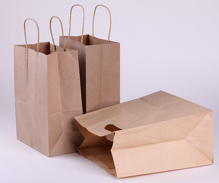 kraft paper bag with handle