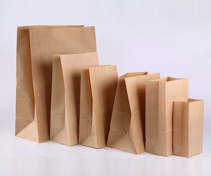 square bottom kraft paper bag