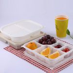 Degradable Cornstarch lunch box