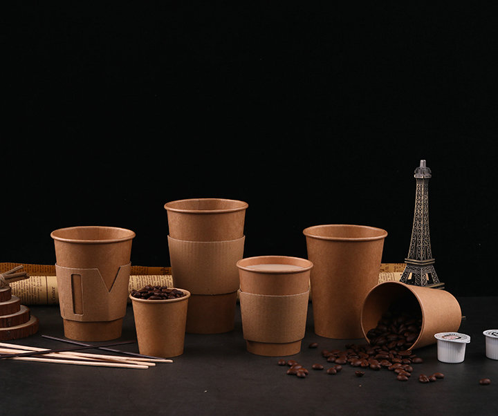 Kraft paper cup (single wall kraft paper cup ,double wall kraft paper cup)