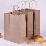 kraft paper bag with handle